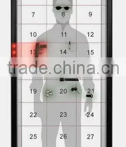 Waterproof Security Inspection Gate Walk Through Metal Detector thumbnail-2