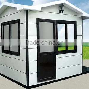 China Low Cost Mobile Booth Activities of the Security Guard Post Steel Structure Wood Preservative Booth thumbnail-1