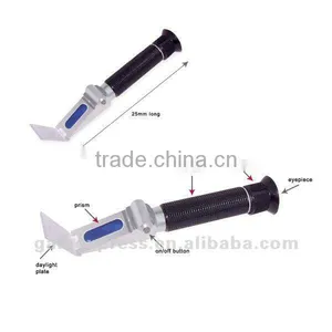 Salinity Refractometer With Built-in LED Light Aquarium 0~10% ATC thumbnail-2