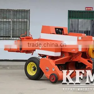 High Efficiency Square Bundlers Machine Pick up Wheat Straw Baler Hay Baler thumbnail-2