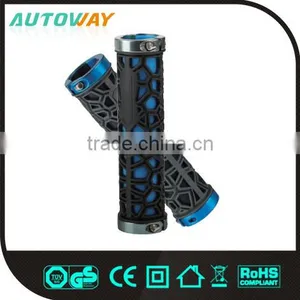 Two Sides Locking Mountain Rubber Bicycle Grips thumbnail-1