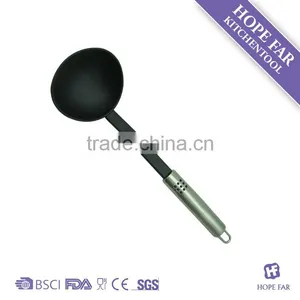 N259-1 Heat Resistant Nylon Soup Ladle With Tube Handle thumbnail-1
