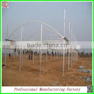 Hot Sale 9.6m Multi-span Agricultural Plastic Film Greenhouse With Cheap Price thumbnail-2