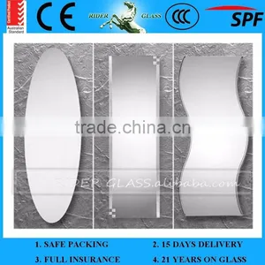 Sell Miror Glass 3-12mm Aluminium Mirror And Silver Mirror Glass thumbnail-5