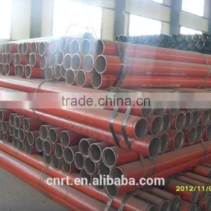 Astm A795 Welded Pipes for Fire Protection Painted With Red Epoxy Paint as per RAL 3000 thumbnail-1