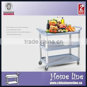 3 Shelves Hotel Plastic Food Trolley Cart CAR00002 thumbnail-1