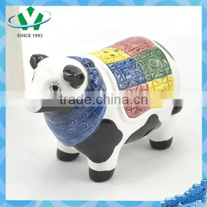 YSpp0002 Hand Printing Calf Shape Salt and Pepper Set With Creative Design thumbnail-1