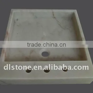 Guangxi White Marble Sinks thumbnail-1