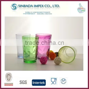 2016 New Colored Tumbler Glassware Cheap Glass Cup thumbnail-1