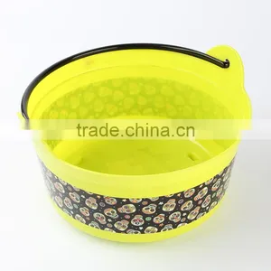 Halloween Plastic Skull Printing Bucket thumbnail-3