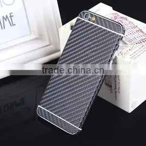 Carbon Fiber Full Body Phone Sticker Screen Protective Film for Iphone 6/plus thumbnail-1