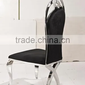 Special Model Customize Dining Chair Stainless Steel Leg thumbnail-2
