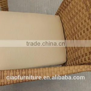 New Design Garden Home Rattan Furniture Outdoor Dining Table Set thumbnail-4