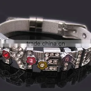 Beautiful Leather Bracelets Add Diamond thumbnail-1