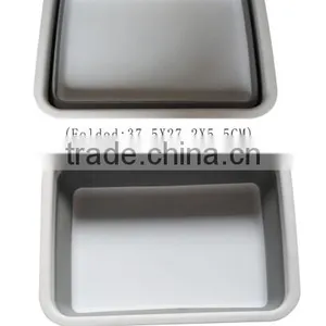Food Grade Plastic Kitchen Collapsible Vegetable Fruit Storage Basket thumbnail-1