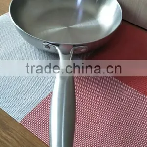 SS18/8 Food Grade Frying Pan/fry Pan thumbnail-5