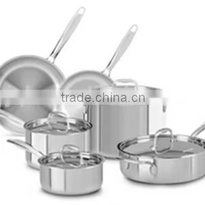 Cheapest Stainless Steel Stock Pot Sets With Glass Lid and Fashionable Design thumbnail-5