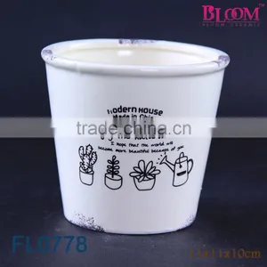 2015 Hot Sale Colorful Round Bonsai Pot,cheap Bonsai Pot thumbnail-1