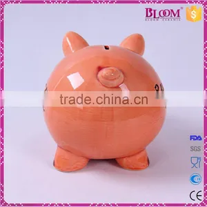 Factory Direct Sale Unique Pig Ceramic Money Box thumbnail-3