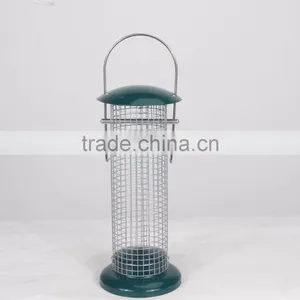 Garden Hanging Metal Mesh Bird Seed Feeder thumbnail-1