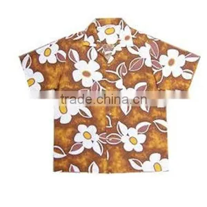 Bamboo Fiber Short Sleeve Hawaiian Shirts thumbnail-1
