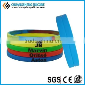 Small Fast Selling Items Colorful Gifts Silicone Bracelet thumbnail-3