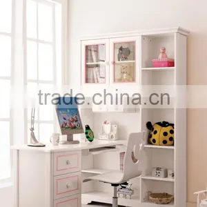 RD602 French Wooden Furniture of Single Bed for Girls Sale in Stock thumbnail-4