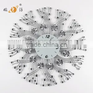 2017 Hot-selling Metal Decorative Digital Wall Clock China thumbnail-1