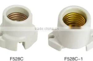 Edison Screw Shell Type of Ceramic Porcelain Lamp Holder / Lamp Socket E27 E27 thumbnail-6