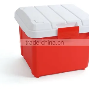 37L Plastic Car Storage Box /tool Box/car Trunk With Lock thumbnail-1