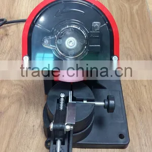Hot Selling 100mm 250W Plastic Base Power Chainsaw Sharpener Grinder Electric Chainsaw Sharpening Machine thumbnail-5