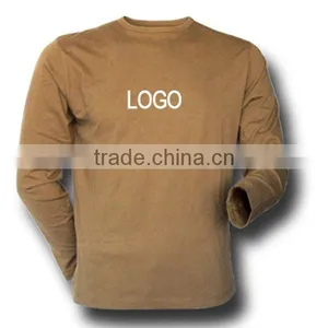 Promotional Long Sleeve Round Neck Men's Cotton T-shirt LS Eplus thumbnail-1