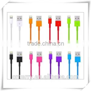 Micro Colorful USB Phone Cable for IPhone and Samsung thumbnail-1