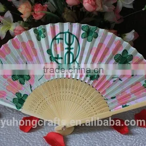 Japanese Promotioning Folding Fabric Fan thumbnail-2