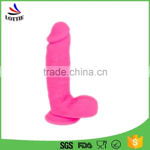 Realistic Silicone Big Penis for Women, Dildos Soft Silicone Vibrating Dildos, Silicone Sex Toys for Ladis thumbnail-4