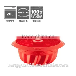 Heat Resistant Round Shape Silicone Cake Mold thumbnail-1