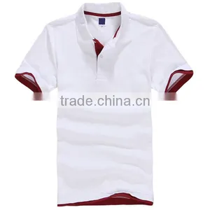 Casual Short Sleeve Blank Polo Shirt for Men Golf Shirt thumbnail-1