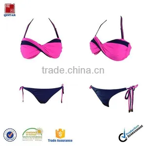 Hot Pink Bikini Brazilian String Bikini Sexy Girls thumbnail-1