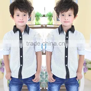 New Style Fashion Baby Boy Shirt Polka Dot Boy's Shirt T-shirt thumbnail-2