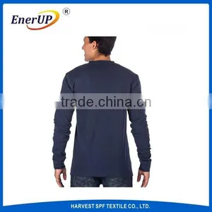 Men's Flame Resistant Lenzing fr Modal Underwear Men's Henley Shirt thumbnail-2