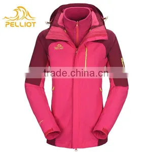2017 OEM Waterproof 10000mm Outdooor Hiking Jackets for Woman thumbnail-2