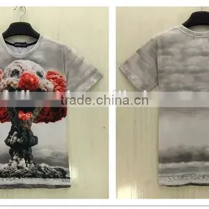 Hot Sales Good Qulaity Custom Men's 3d Printing T-shirt thumbnail-3