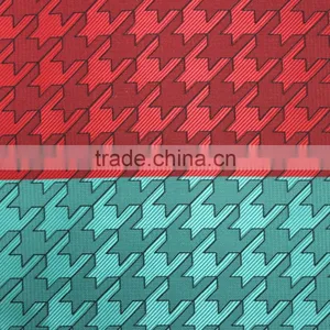 Classics Woven Houndstooth Polyester Custom Fabric thumbnail-1