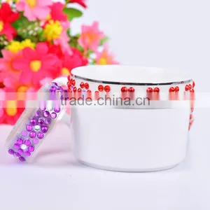 1.5cm*1m Floral Bling Rhinestone Deco Tape for Craft Decoration thumbnail-5