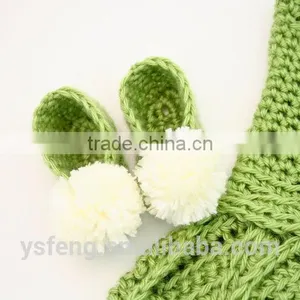 Fashion Kids Party Wear Baby Girl Crochet Sweater Dress Set thumbnail-2