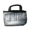 Reusable Water Proof 600D Oxford Black Fabric Thermal Insulated Cooler Bags For Food thumbnail-1