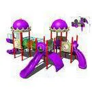 Custom Childrens LLDPE.Galvanized Steel Playground Slide Equipments thumbnail-1
