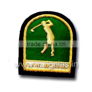 Embroidered Bullion Wire Badges thumbnail-1