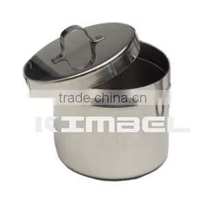 Ointment Jar, Needle Jar 1/4 Qt. , Stainless Steel, 3" x 2-1/2",Holloware Instruments thumbnail-1