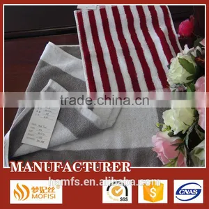 Wholesale Cheap Red 100% Cotton Face Towels thumbnail-5